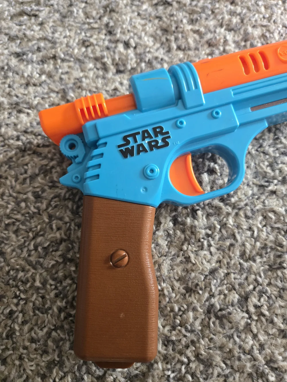 NERF Star Wars The Mandalorian Blaster Galaxy’s Edge Blue Orange Tested Works